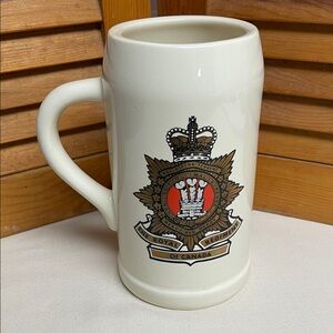 Royal Regiment of Canada Ceramic Beer Stein 🇨🇦